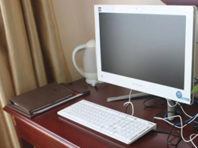 Greentree Inn Shandong Jinan Daming Lake Business Hotel Bagian luar foto