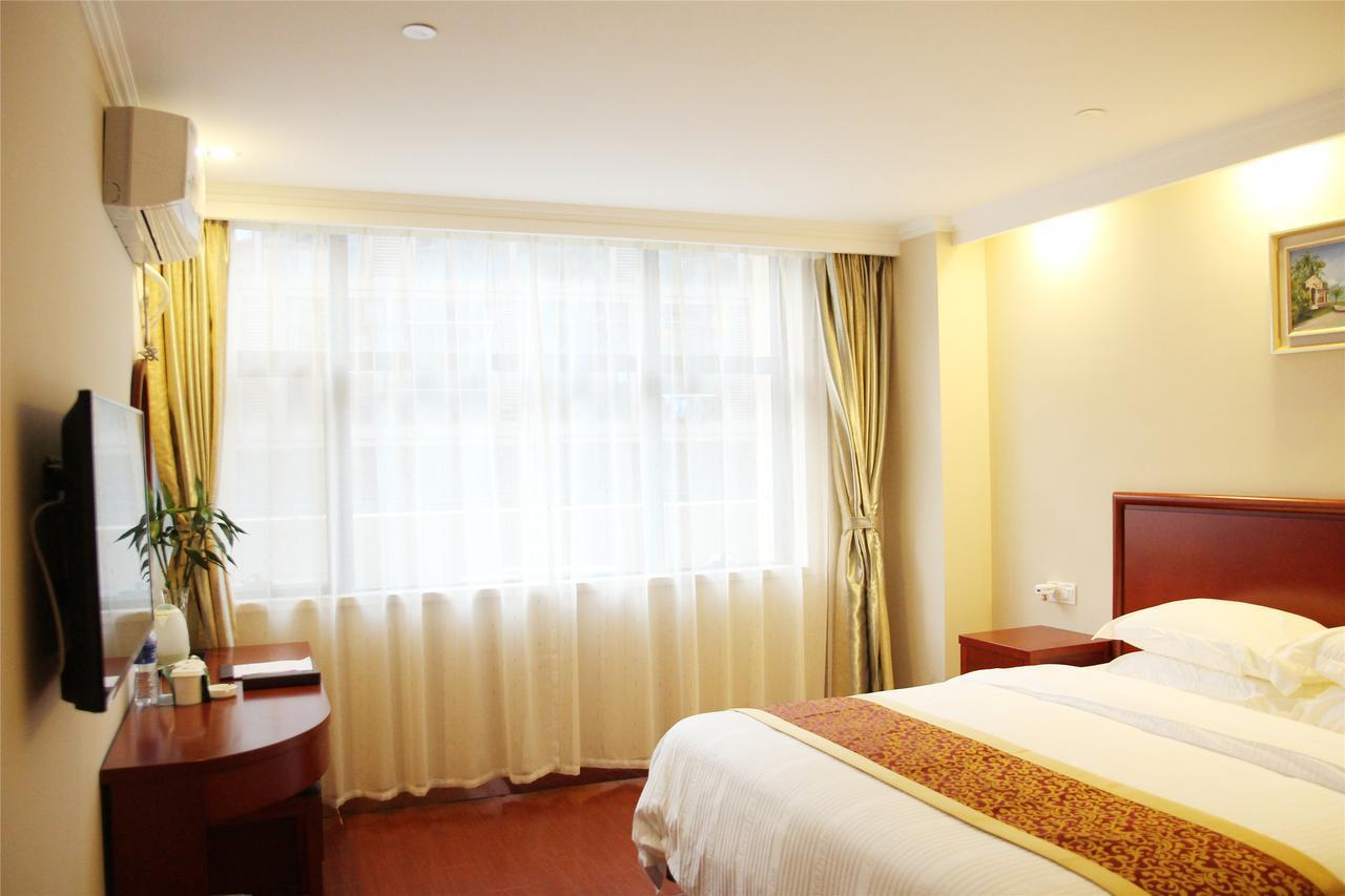 Greentree Inn Shandong Jinan Daming Lake Business Hotel Bagian luar foto