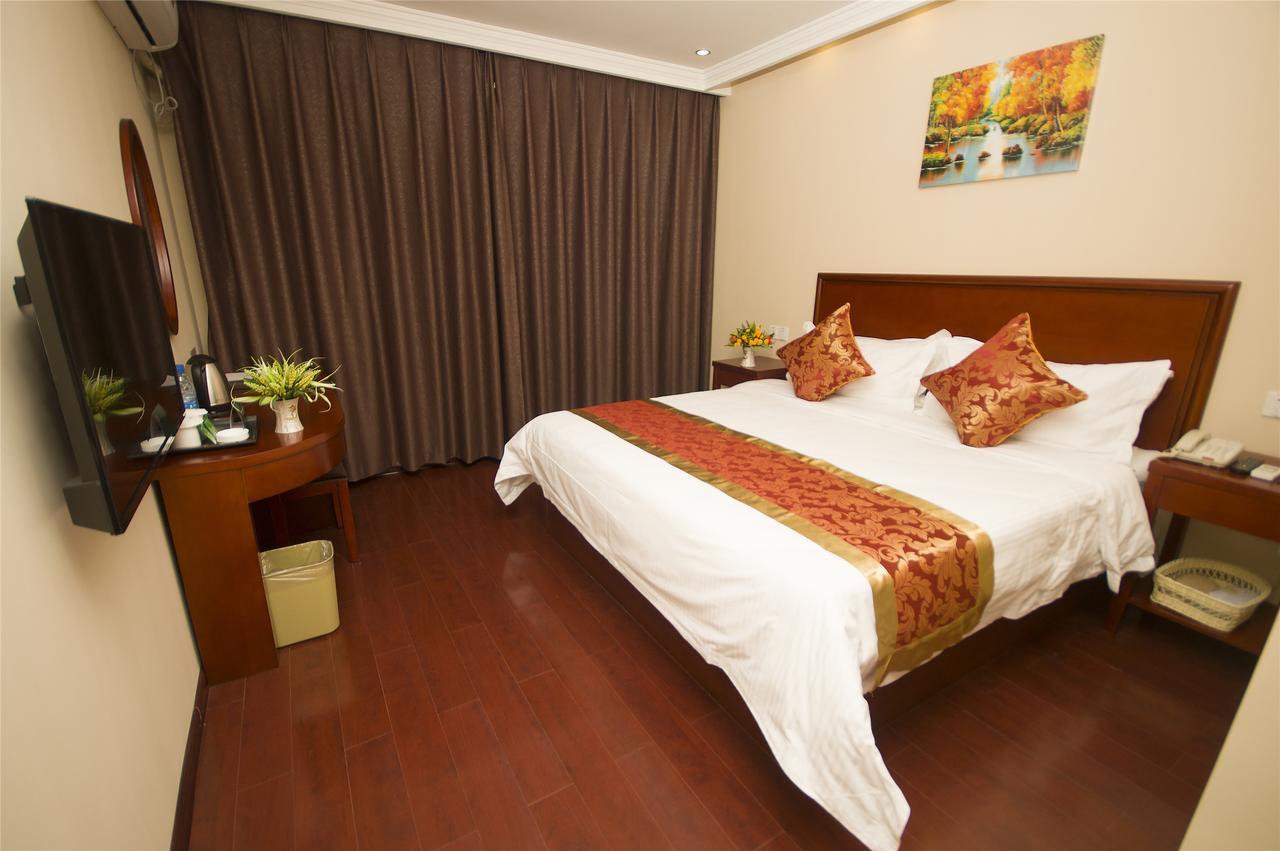 Greentree Inn Shandong Jinan Daming Lake Business Hotel Bagian luar foto