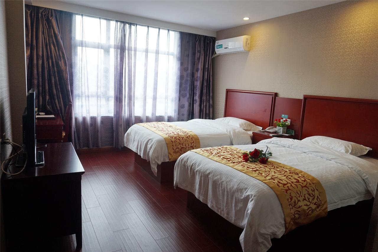 Greentree Inn Shandong Jinan Daming Lake Business Hotel Bagian luar foto