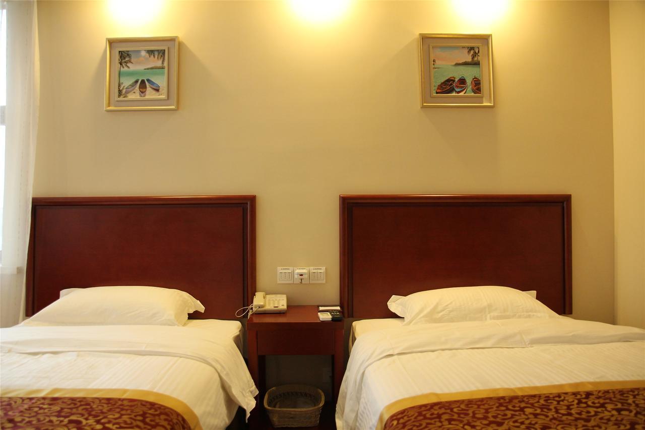 Greentree Inn Shandong Jinan Daming Lake Business Hotel Bagian luar foto