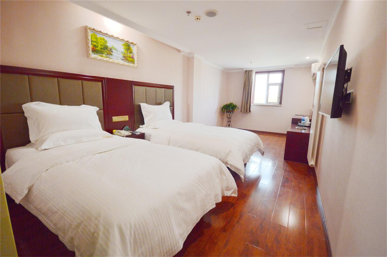Greentree Inn Shandong Jinan Daming Lake Business Hotel Bagian luar foto