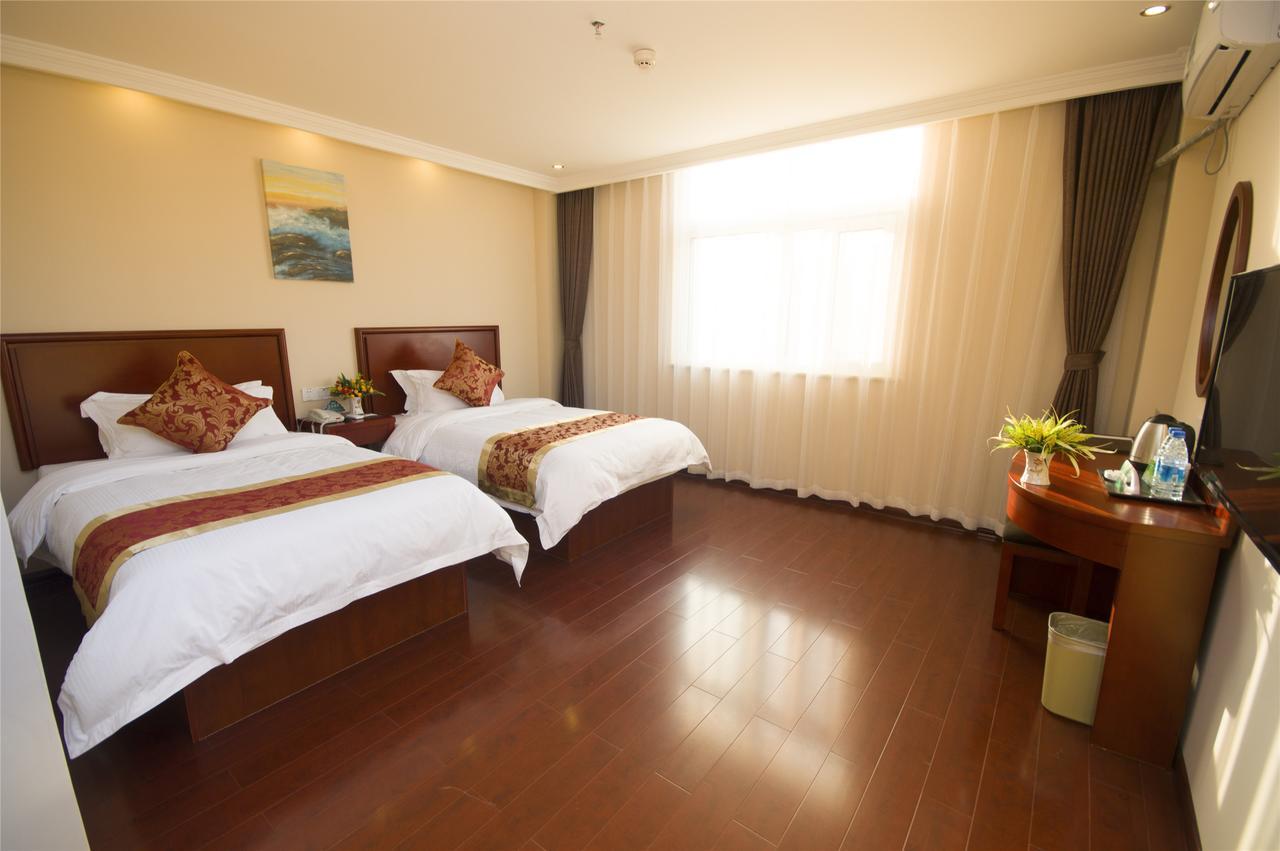Greentree Inn Shandong Jinan Daming Lake Business Hotel Bagian luar foto