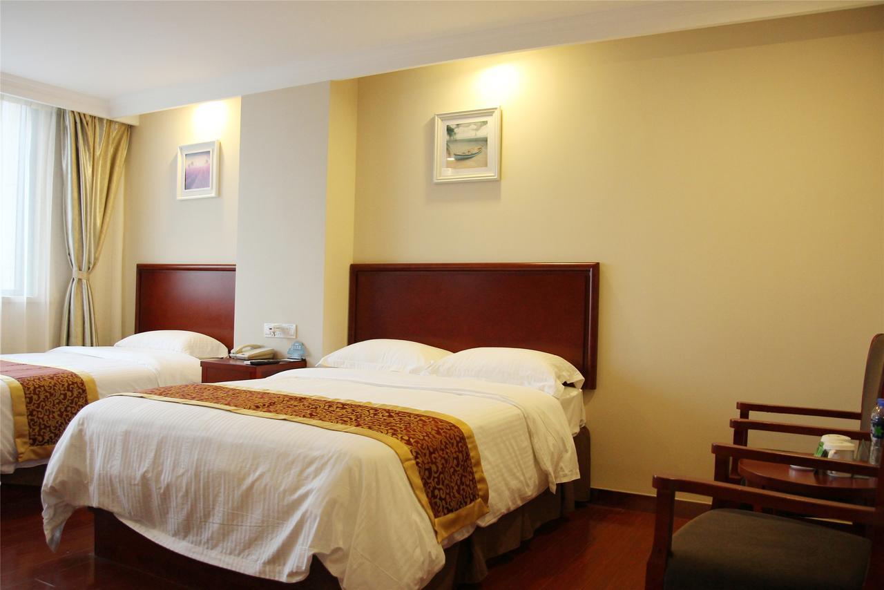 Greentree Inn Shandong Jinan Daming Lake Business Hotel Bagian luar foto