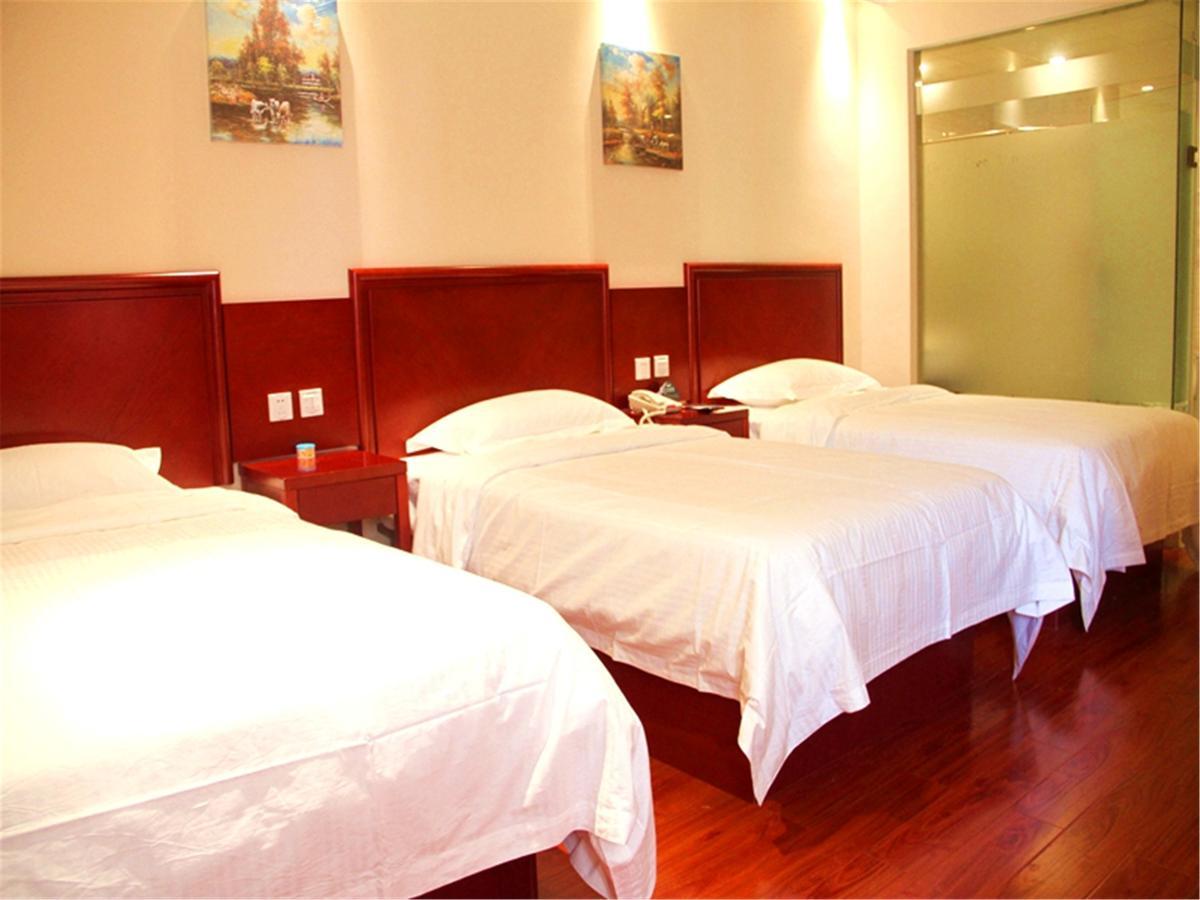 Greentree Inn Shandong Jinan Daming Lake Business Hotel Bagian luar foto