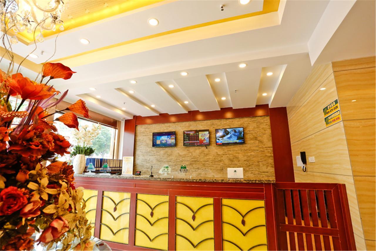 Greentree Inn Shandong Jinan Daming Lake Business Hotel Bagian luar foto